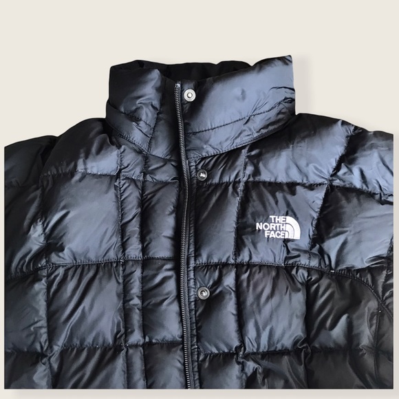 North Face 600 Down Puffer Classic Cold Weather Fall/Winter Cozy Black Jacket - Picture 9 of 16